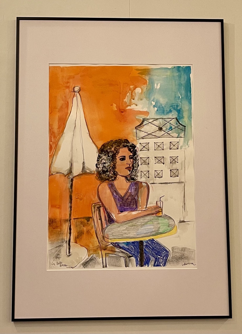 Une photo de la peinture numéro 1