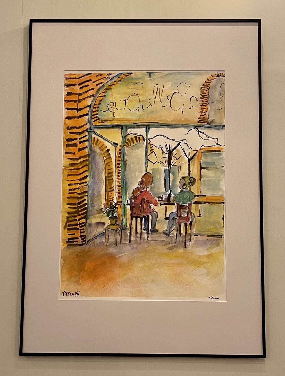 Une photo de la peinture numéro 2